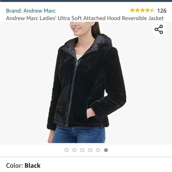 Andrew Marc reversible puffer - Picture 11 of 12